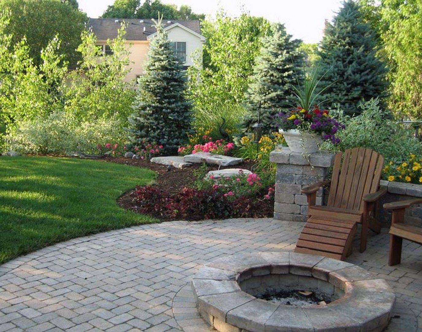 Easy Small Yard Patio Grass Backyard Privacy Landscaping Ideas