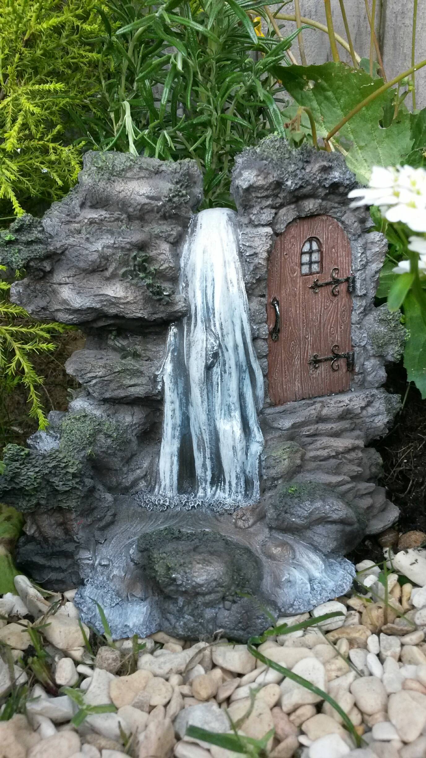 Fairygarden Fairygardens Wasserfall