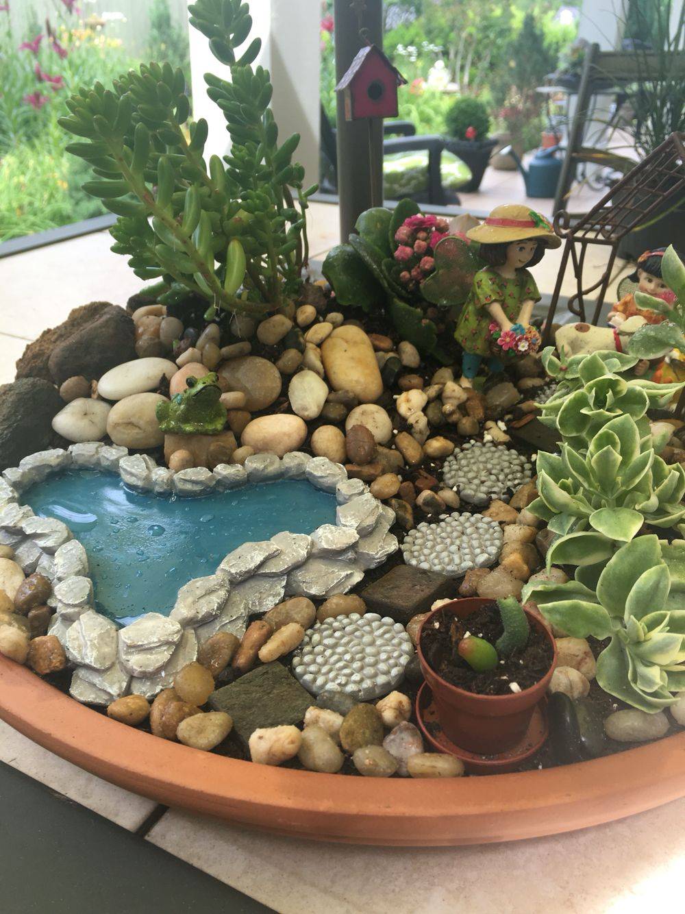 Large Handmade Fairy Garden Kit