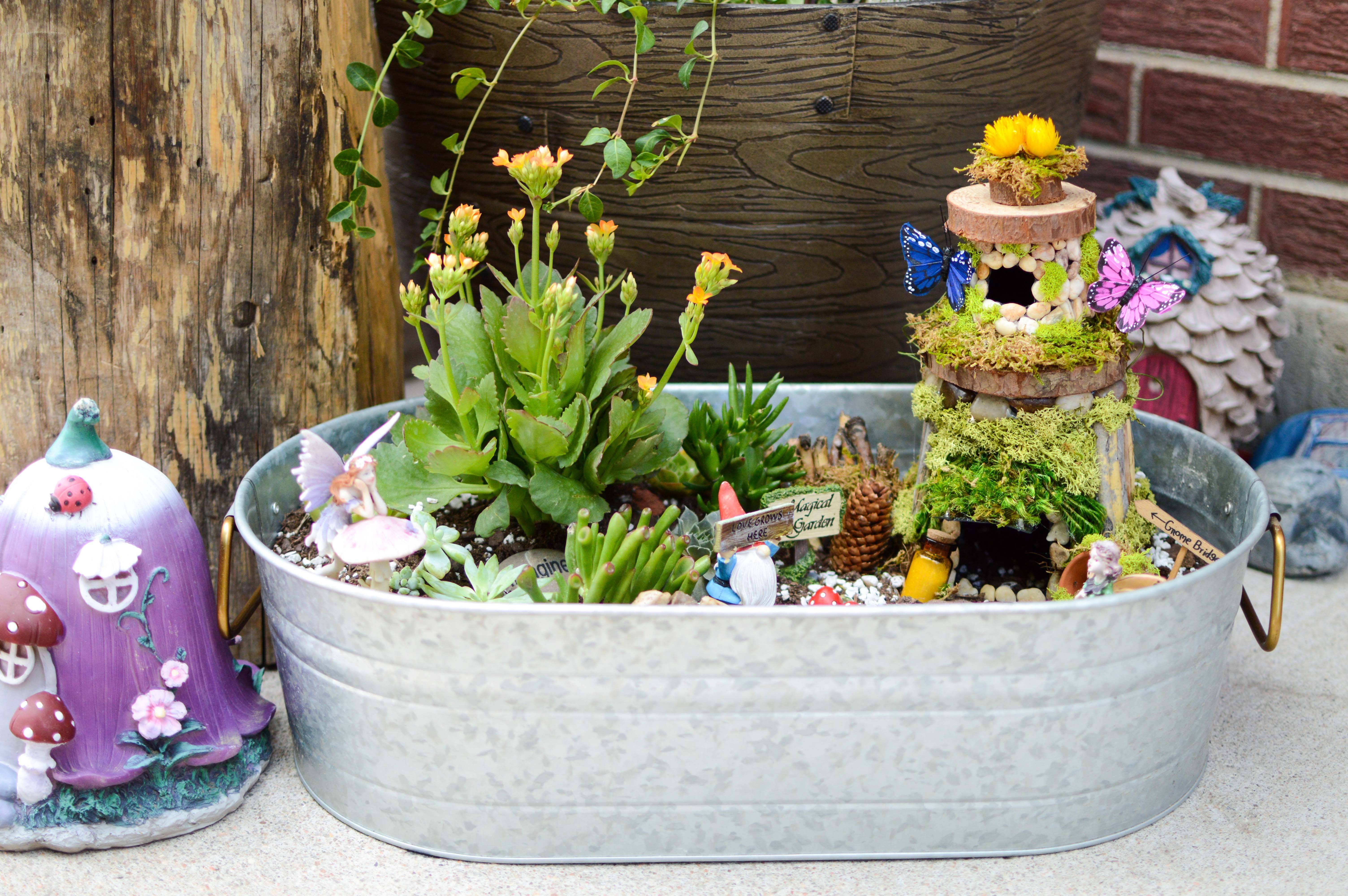 Faux Succulent Arrangement
