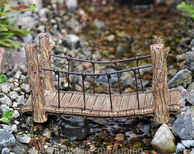 Diy Fairy Garden Bridge Garden Design Ideas