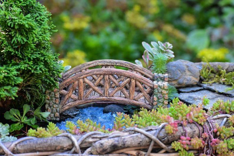 25 Fairy Garden Bridge Ideas To Consider | SharonSable