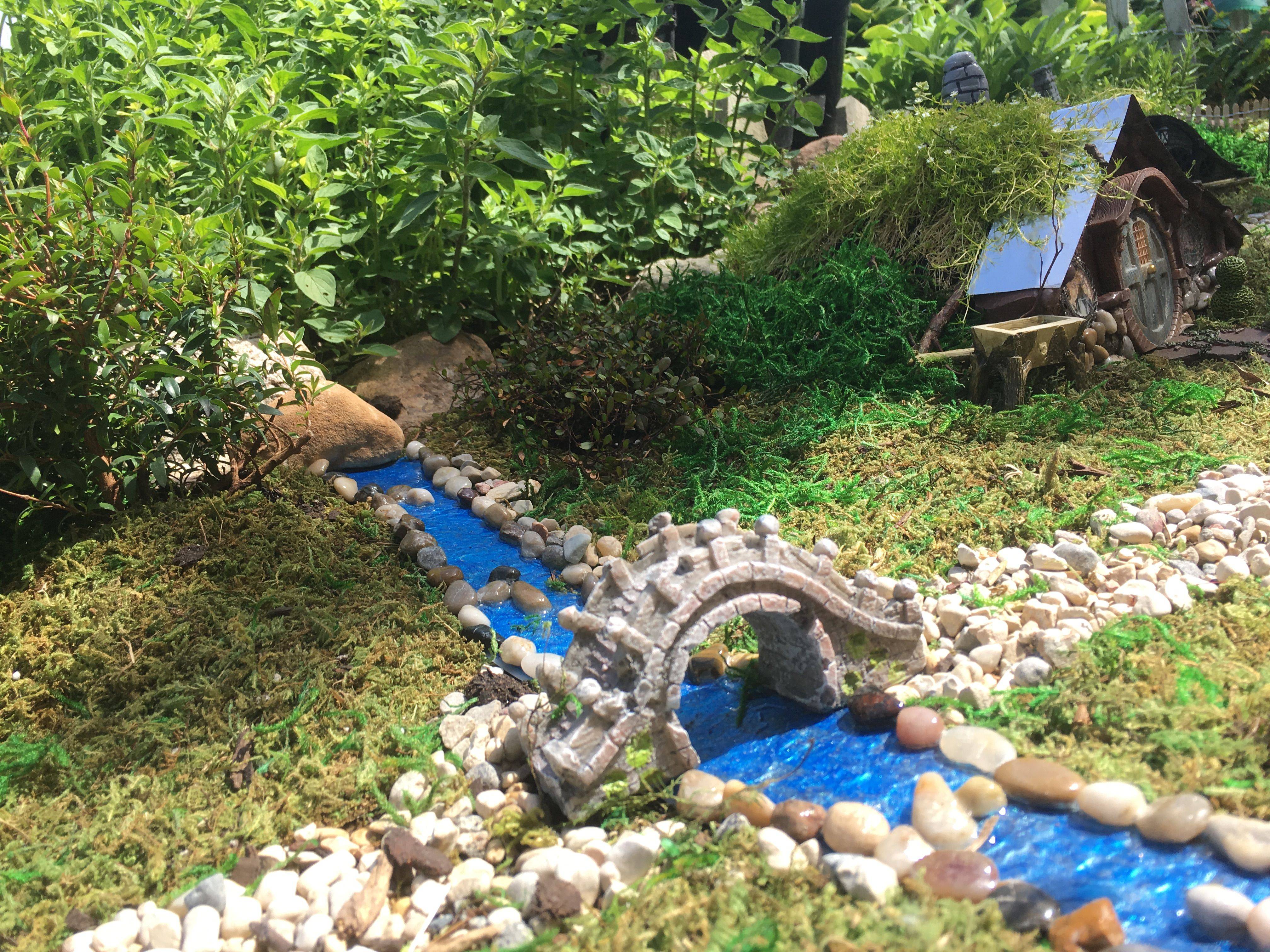 Woodland Fairy Garden Garden Bridge