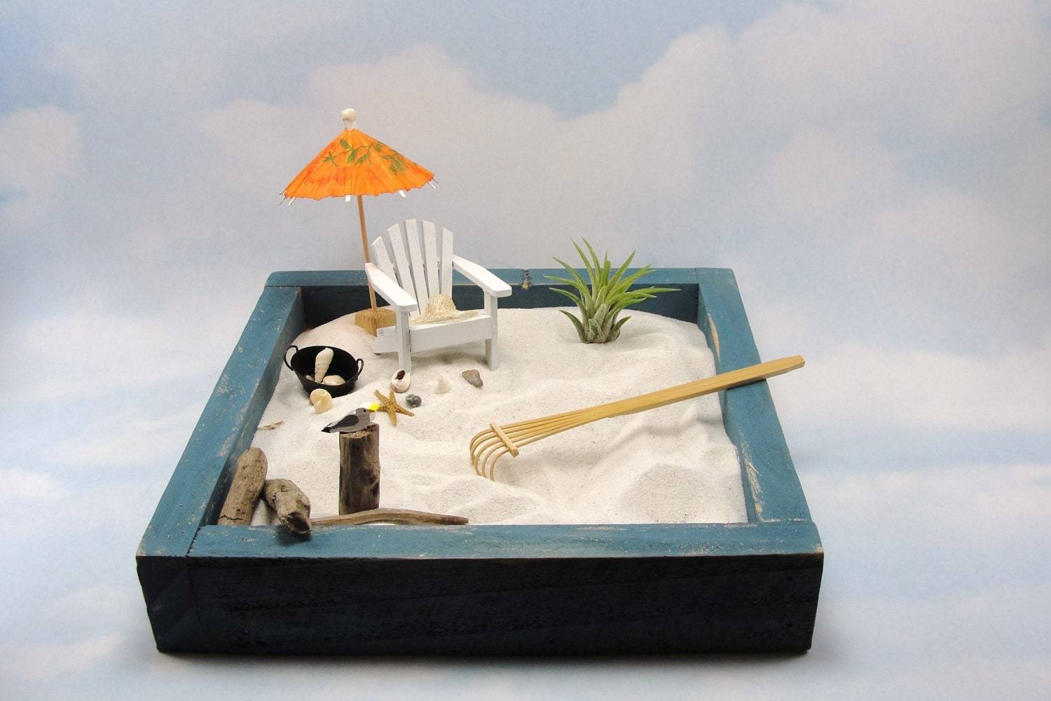 Desk Black Desk Zen Garden