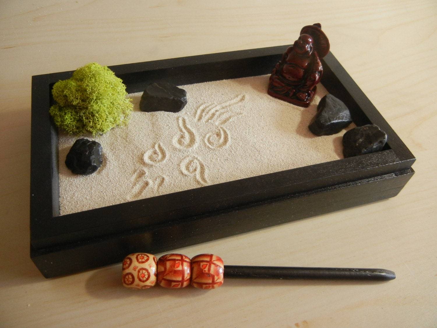 Beach Zen Garden Kit Mini Ocean Zen Garden Diy Miniature Etsy Zen