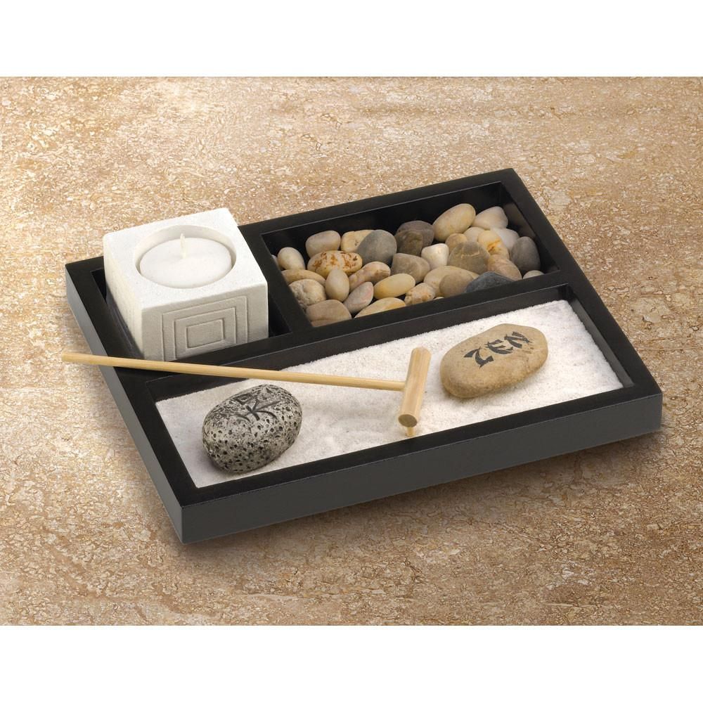 Zen Buddhism Spiritual Mini Zen Garden Kit Buddhatrends