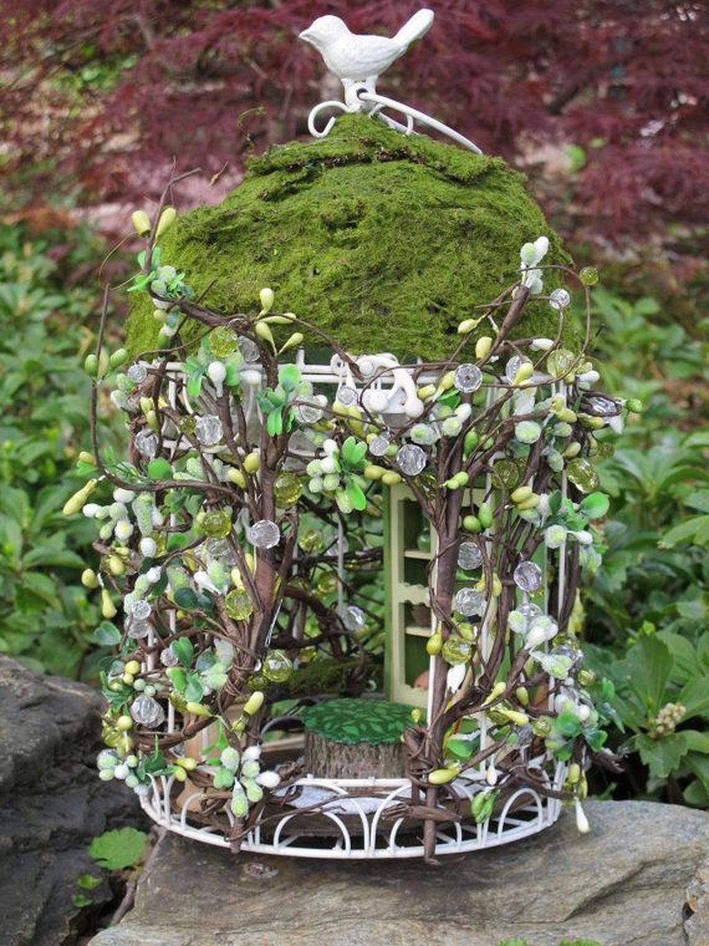 Vine Arbor Fairy Garden Fence