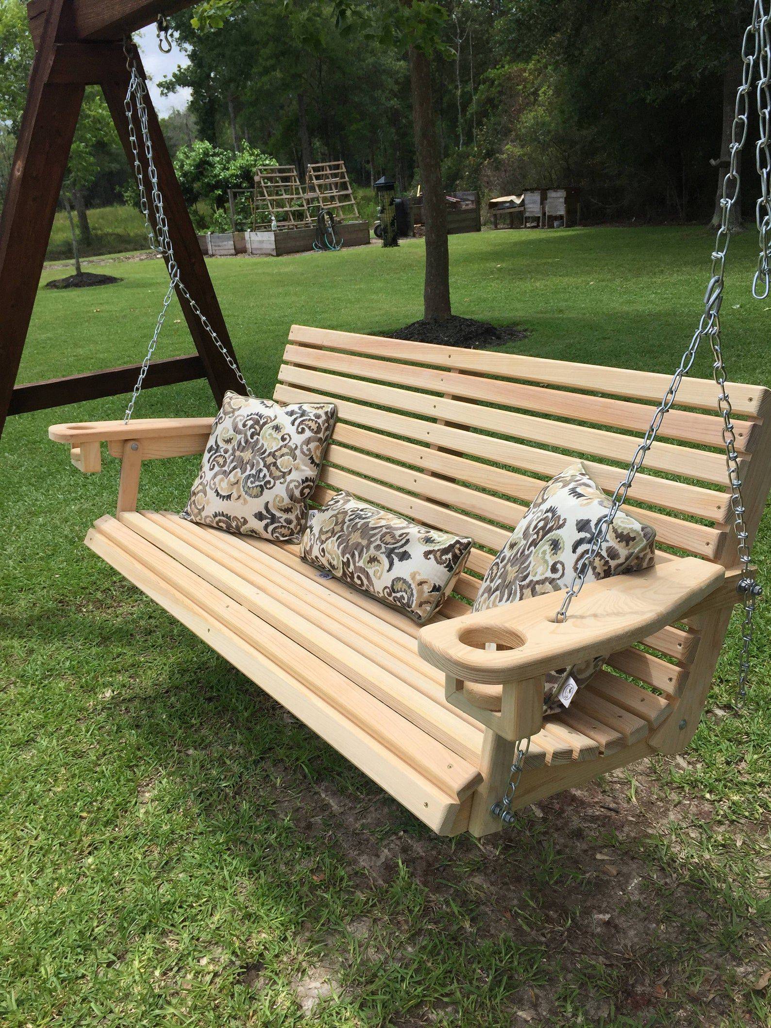 Garden Swing Antique Grey