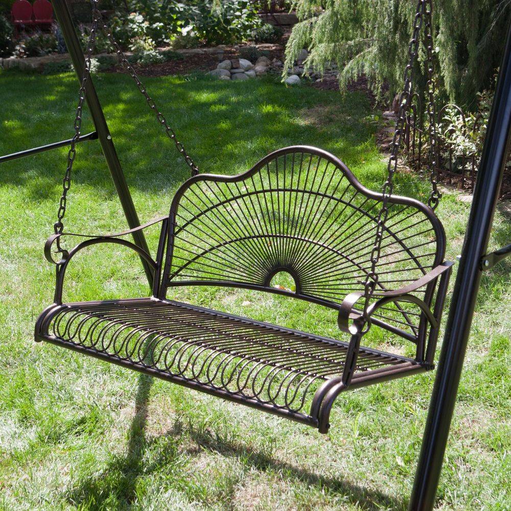 20 Vintage Garden Swing Ideas You Should Check SharonSable