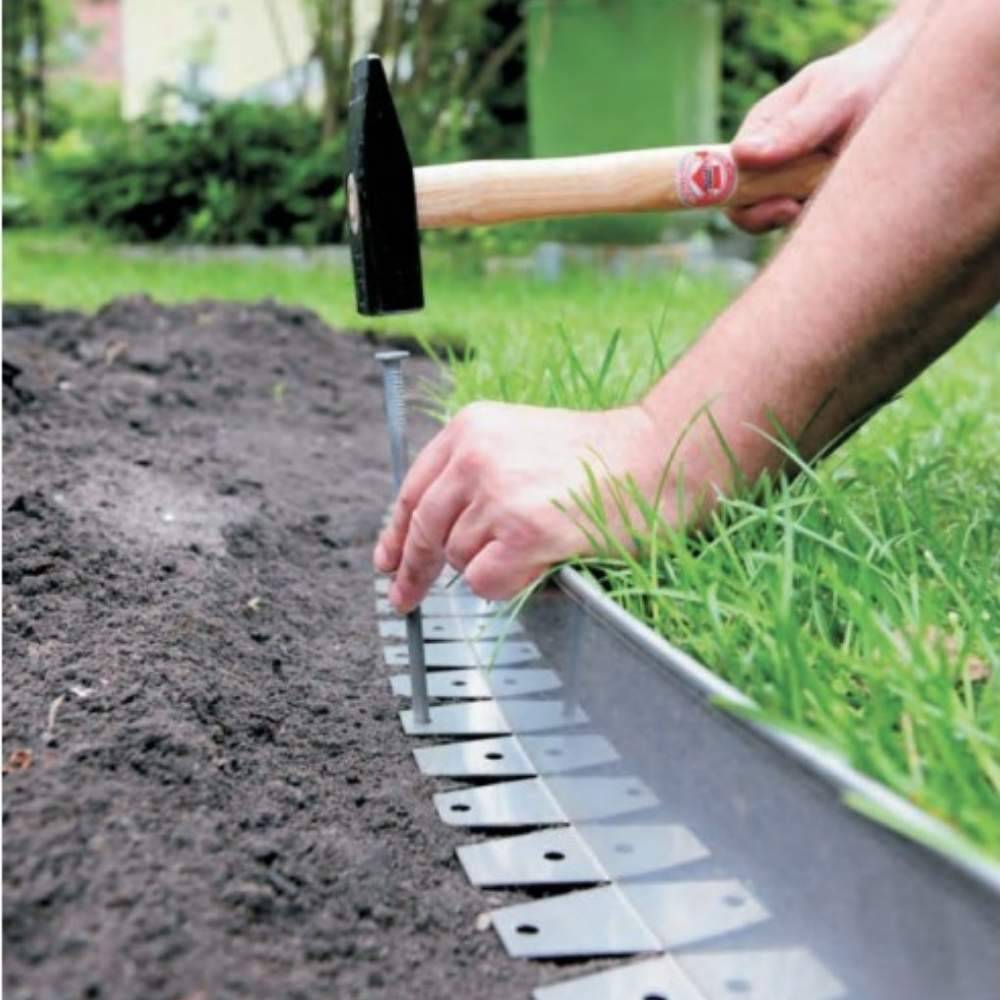 Brown Aluminium Lawn Edging Landscape Depot