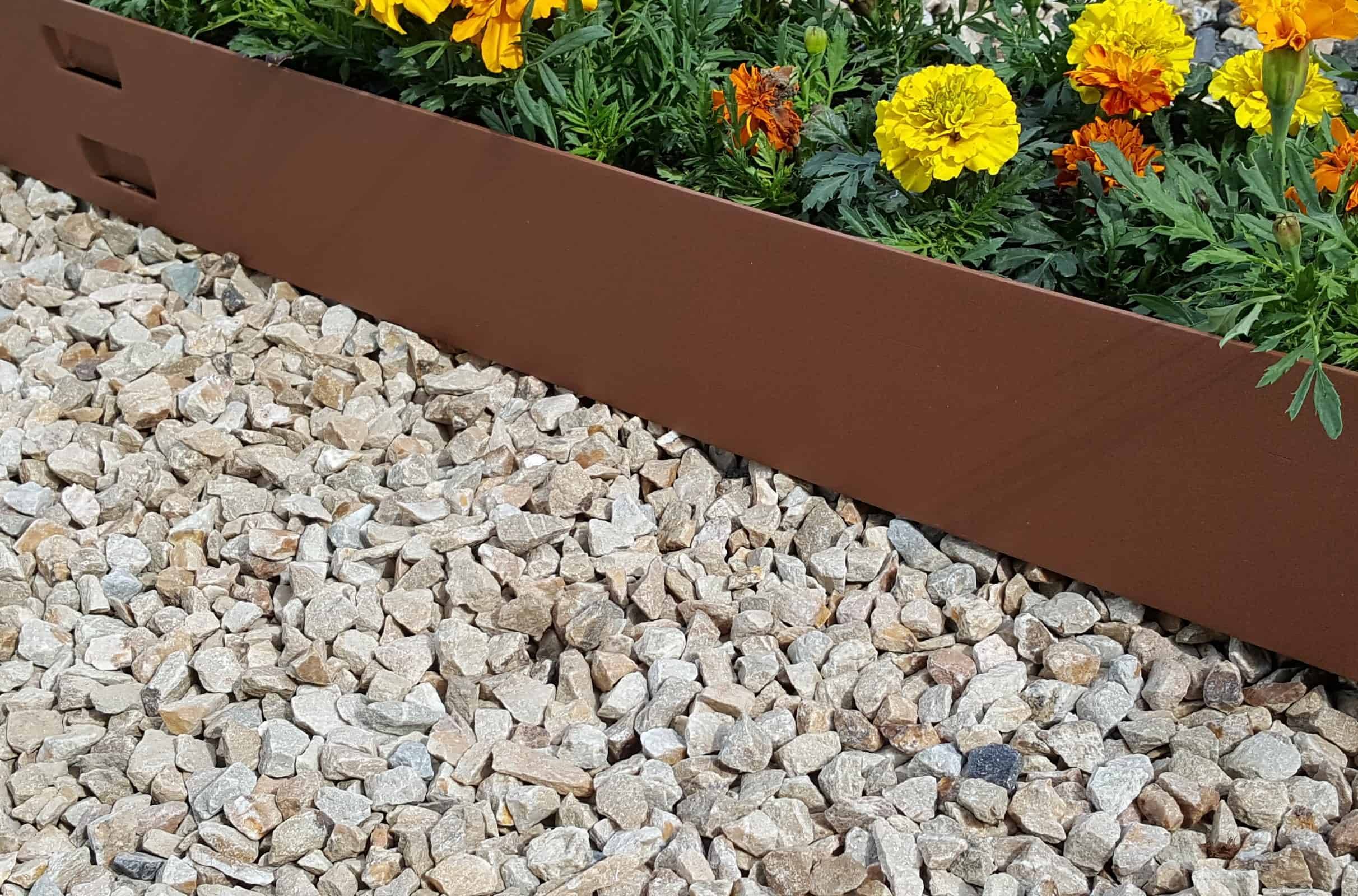 Brown Flexible Steel Lawn Edging Harrod Horticultural
