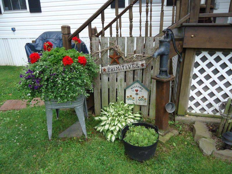 Primitivedecorbathroom Primitive Garden Ideas