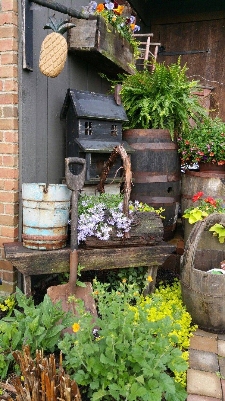 Primitive Passion Decorating Garden Shed Expansion Started Over The