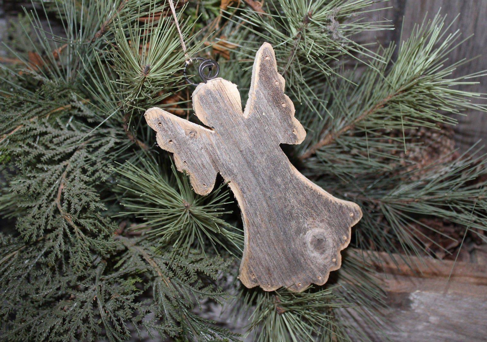Rustic Stylized Wooden Angel