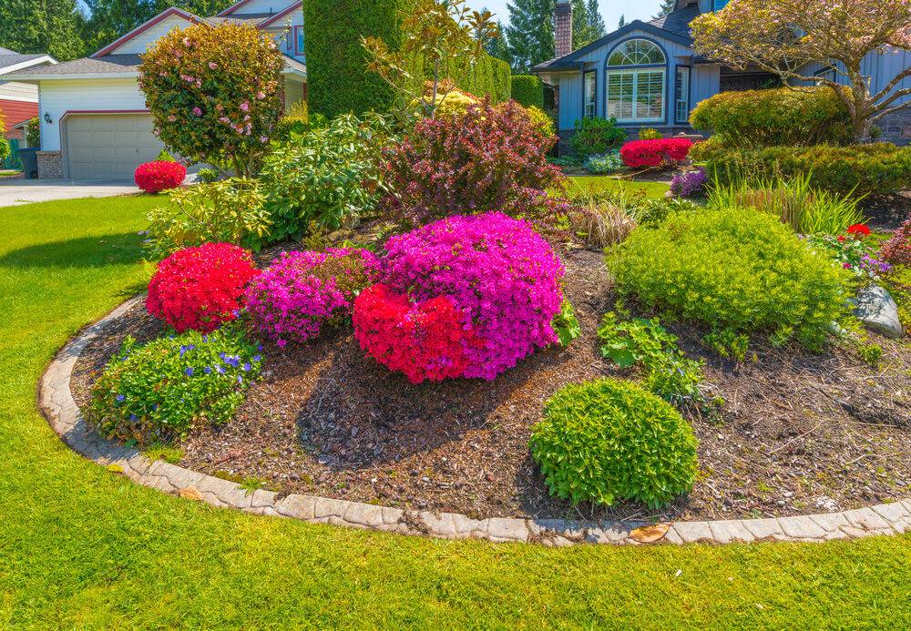 Front Yard Perennial Garden Hgtv