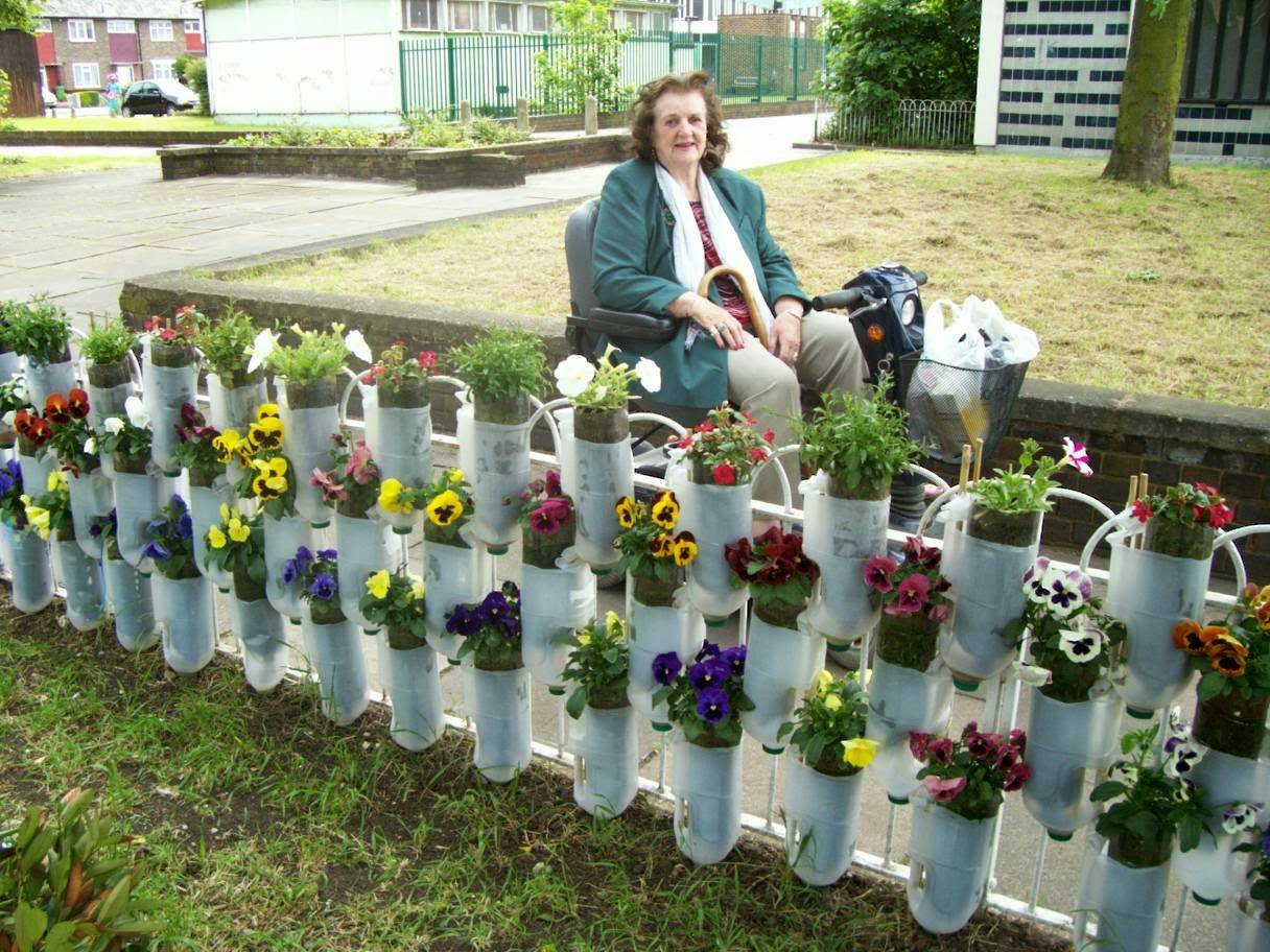 Vertical Garden Plastic Bottles