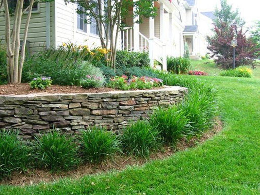 Curb Shrub Border Corner