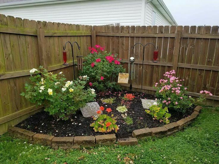 Corner Flower Bed Ideas