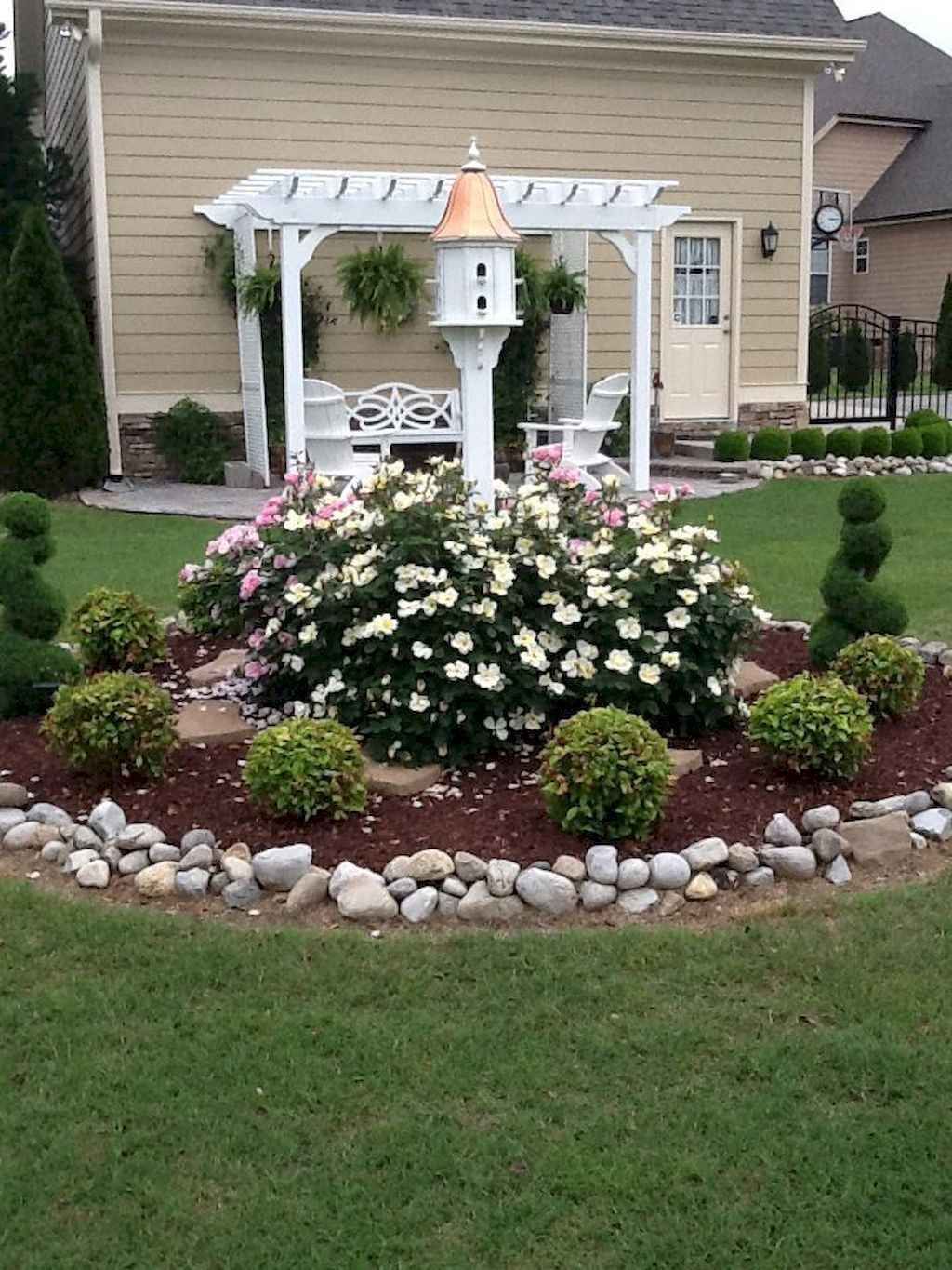 Marvelous Best Corner Flower Bed Ideas