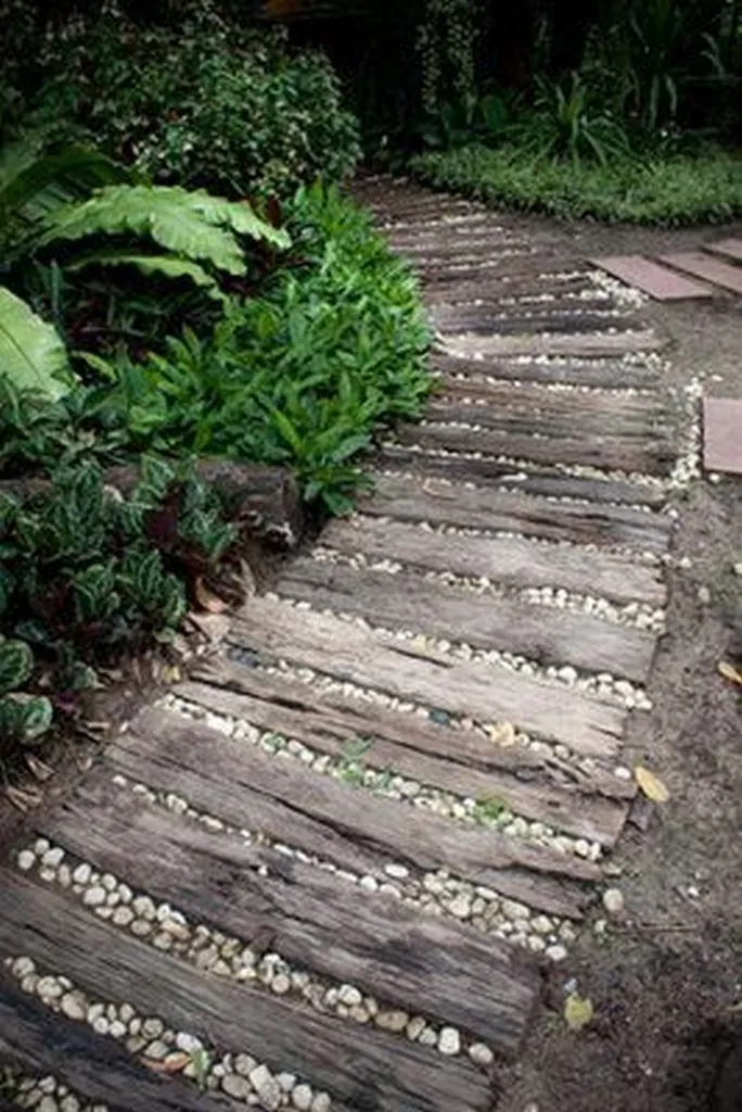 Partial Wood Pergola Trellis