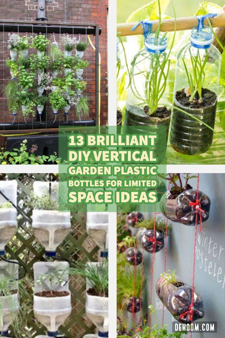 Clever Plastic Bottle Vertical Garden Ideas Farmfoodfamily