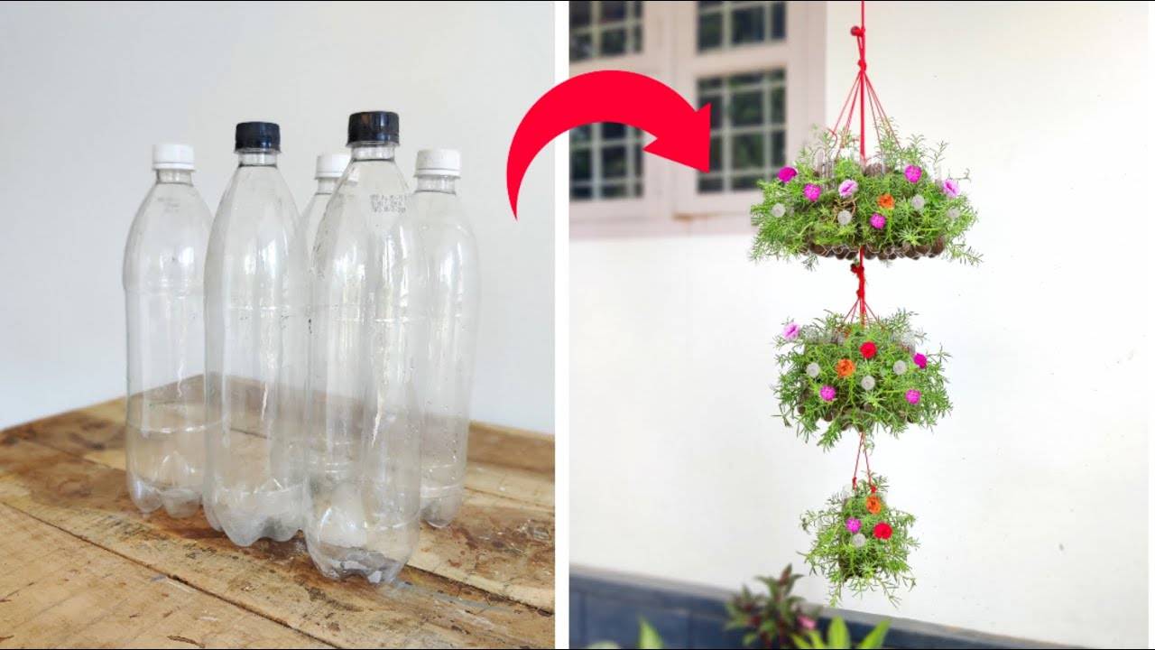 24 Plastic Bottle Hanging Garden Ideas To Consider SharonSable