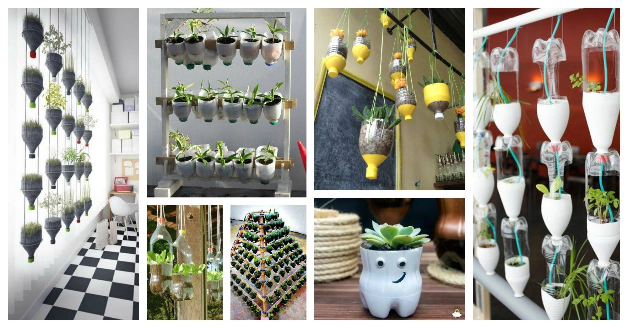 Clever Plastic Bottle Vertical Garden Ideas Farmfoodfamily