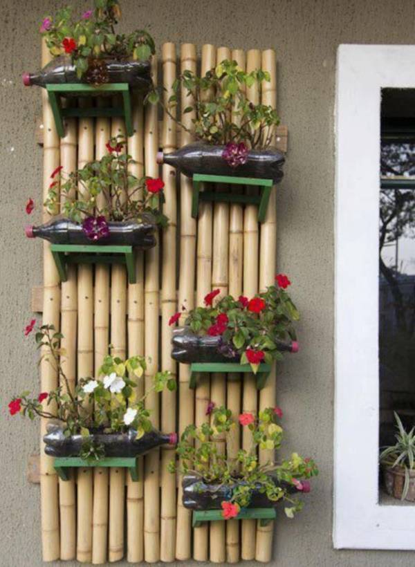 Brilliant Plastic Bottle Garden Ideas