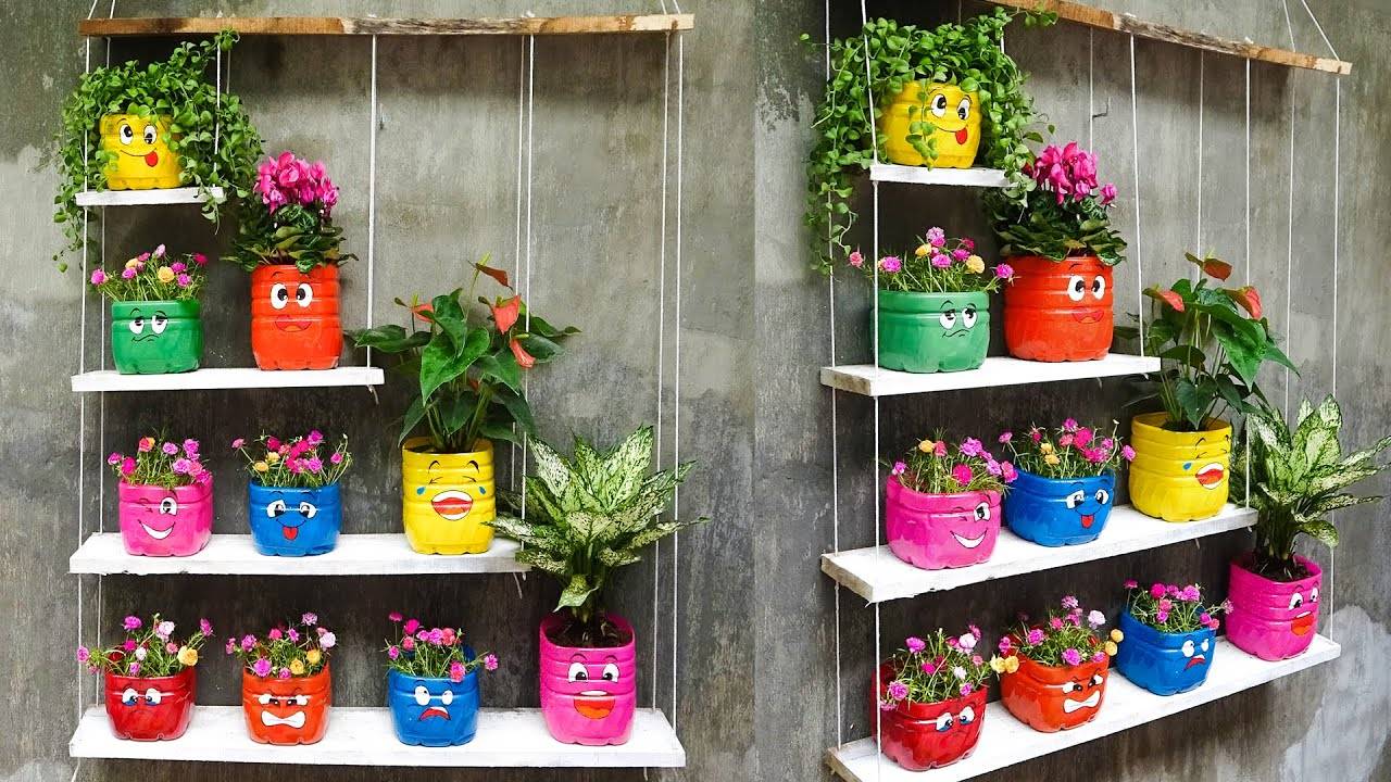 Diy Wine Bottle Garden Decor Ideas