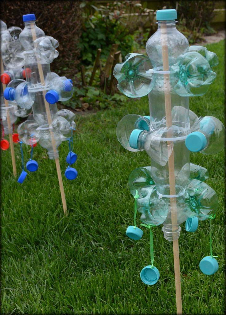 Recycled Water Bottles Bottle Garden