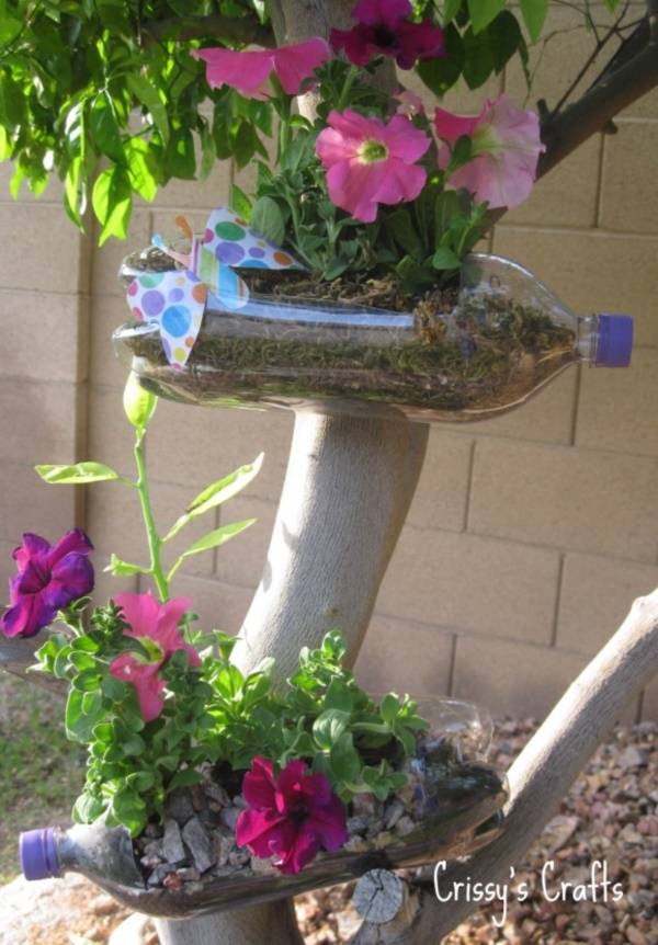 Brilliant Plastic Bottle Garden Ideas