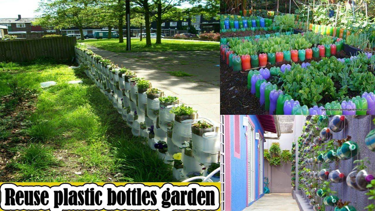 Brilliant Plastic Bottle Garden Ideas