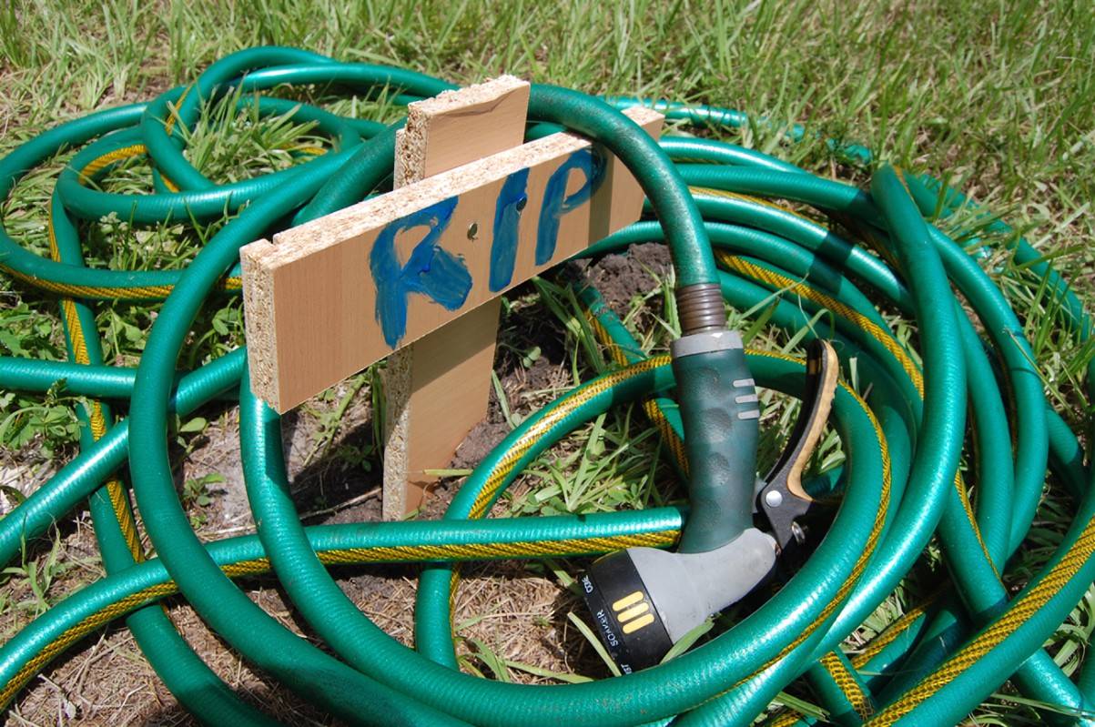 Recycled Garden Hose