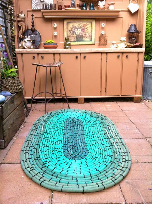 Contemporary Basketry Recycled Garden Hose