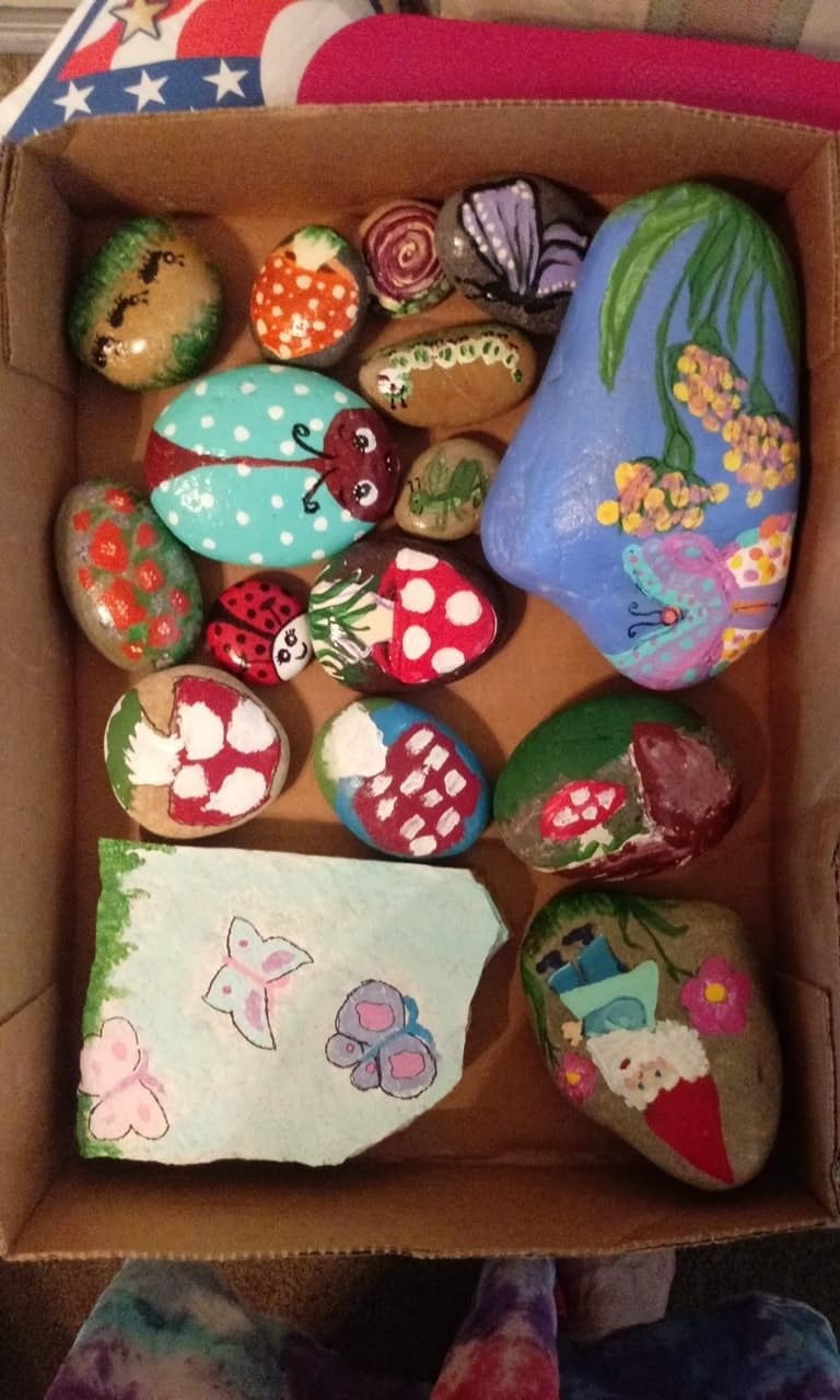 Diy Paint Rock Art Pictures