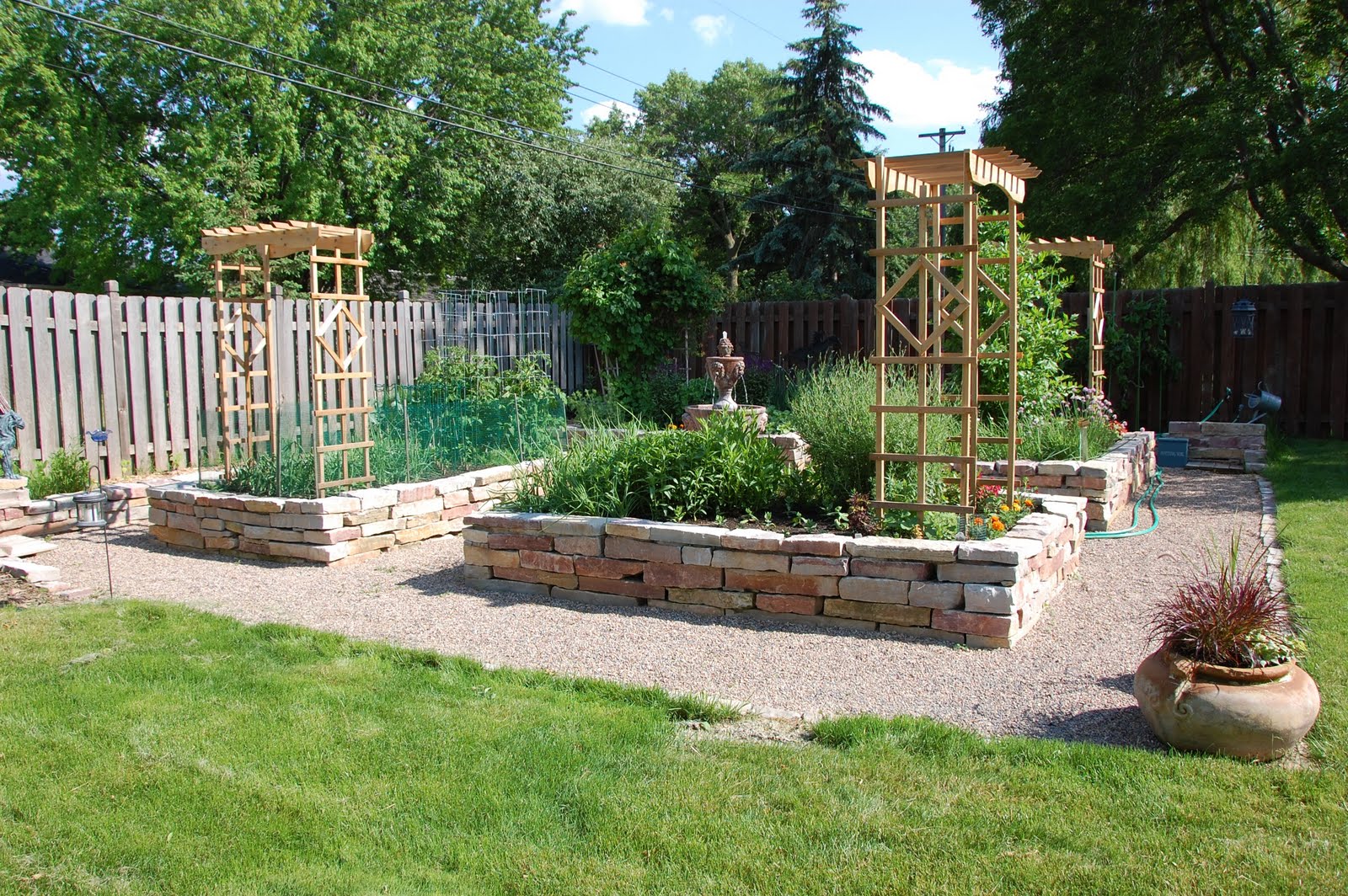 Incredible Stone Raised Garden Beds Ideas