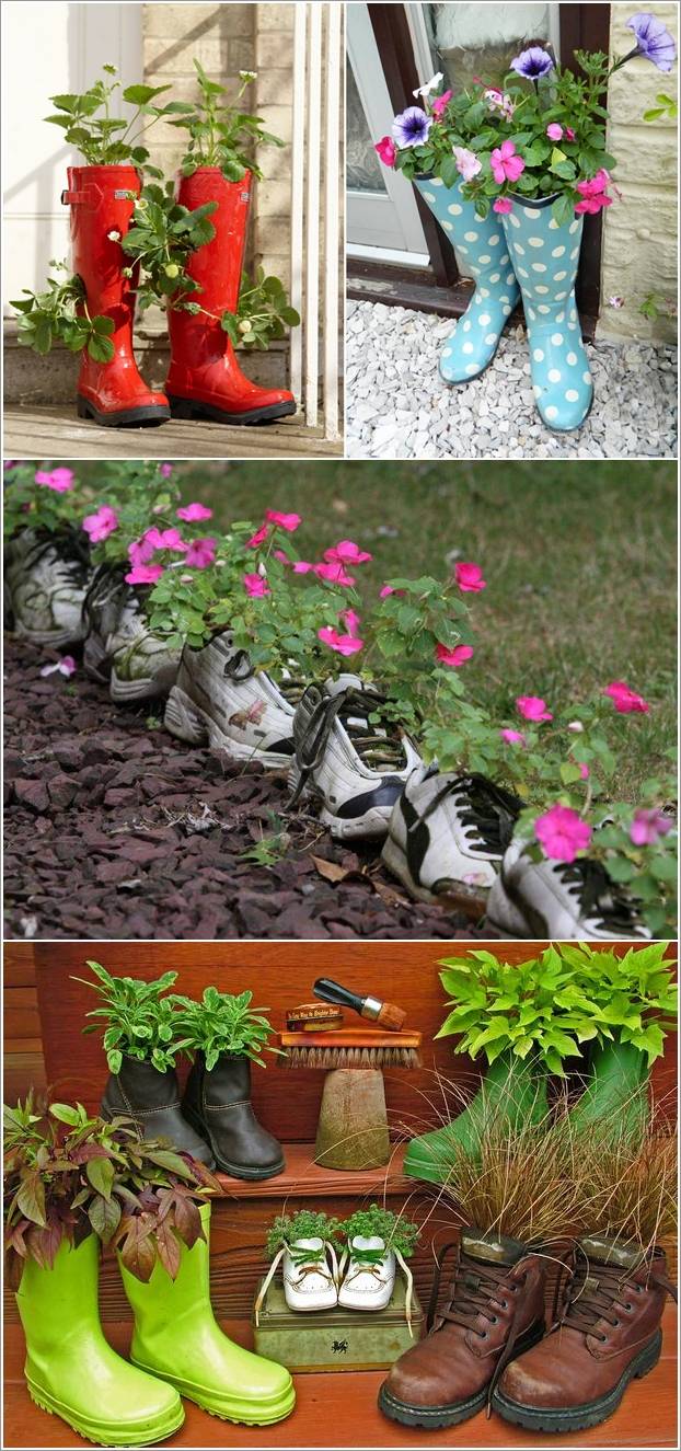 Creative Diy Garden Containers