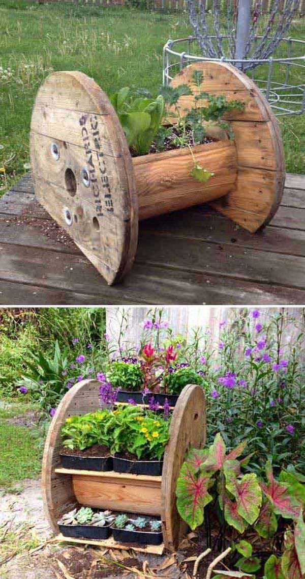 Inspiring Rustic Wood Planter Boxes Ideas Diy Planters