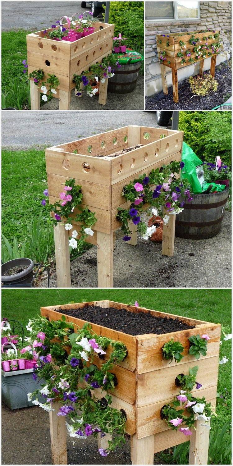 Corner Brick Planter Diy Garden Fountains