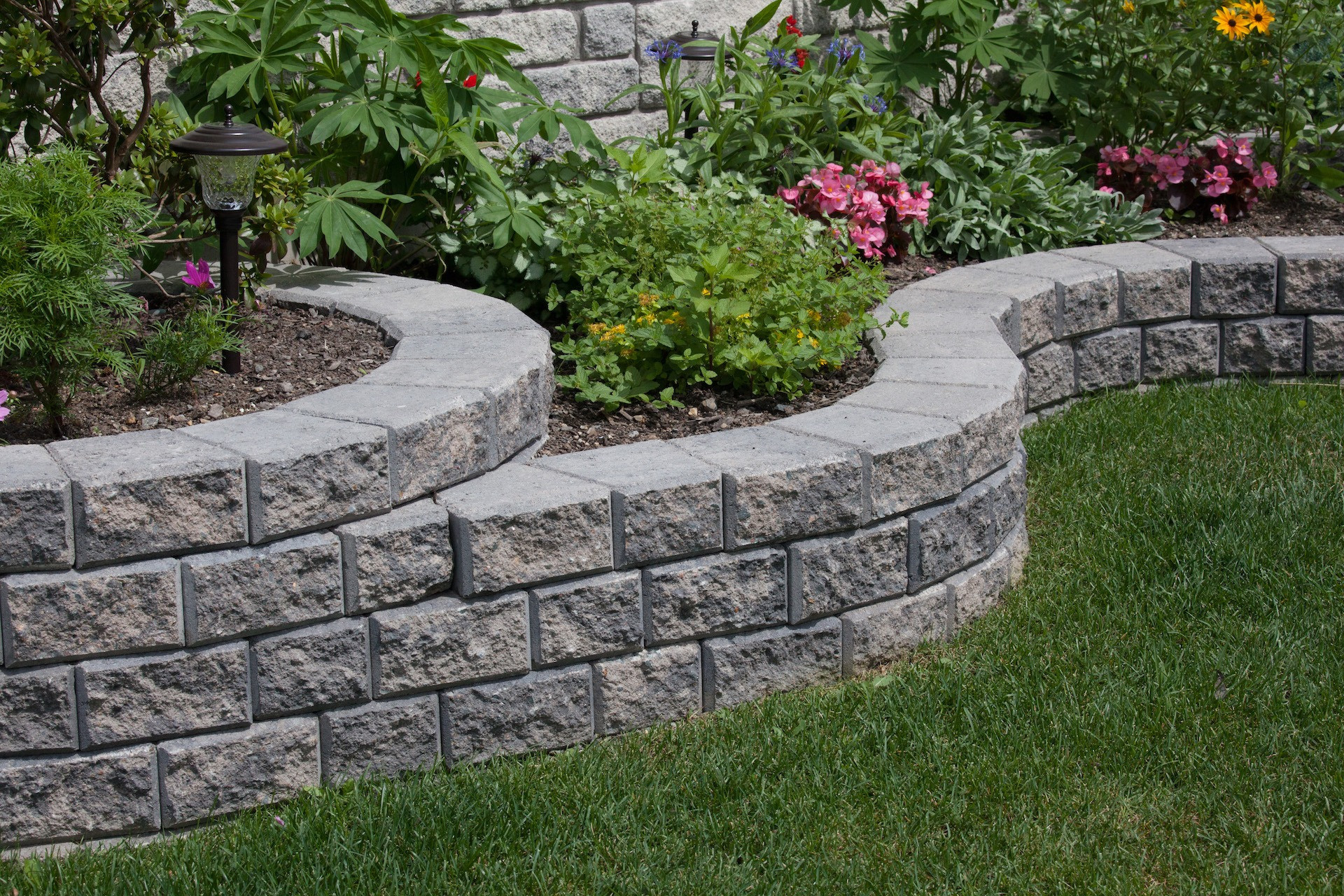 Stone Retaining Wall