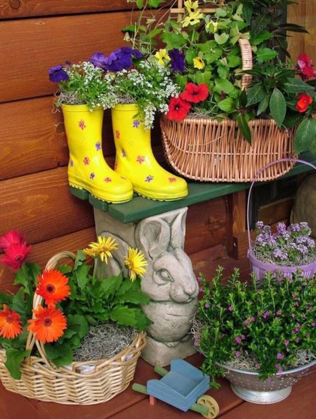 Upcycled Garden Decorating Ideas Decorelated