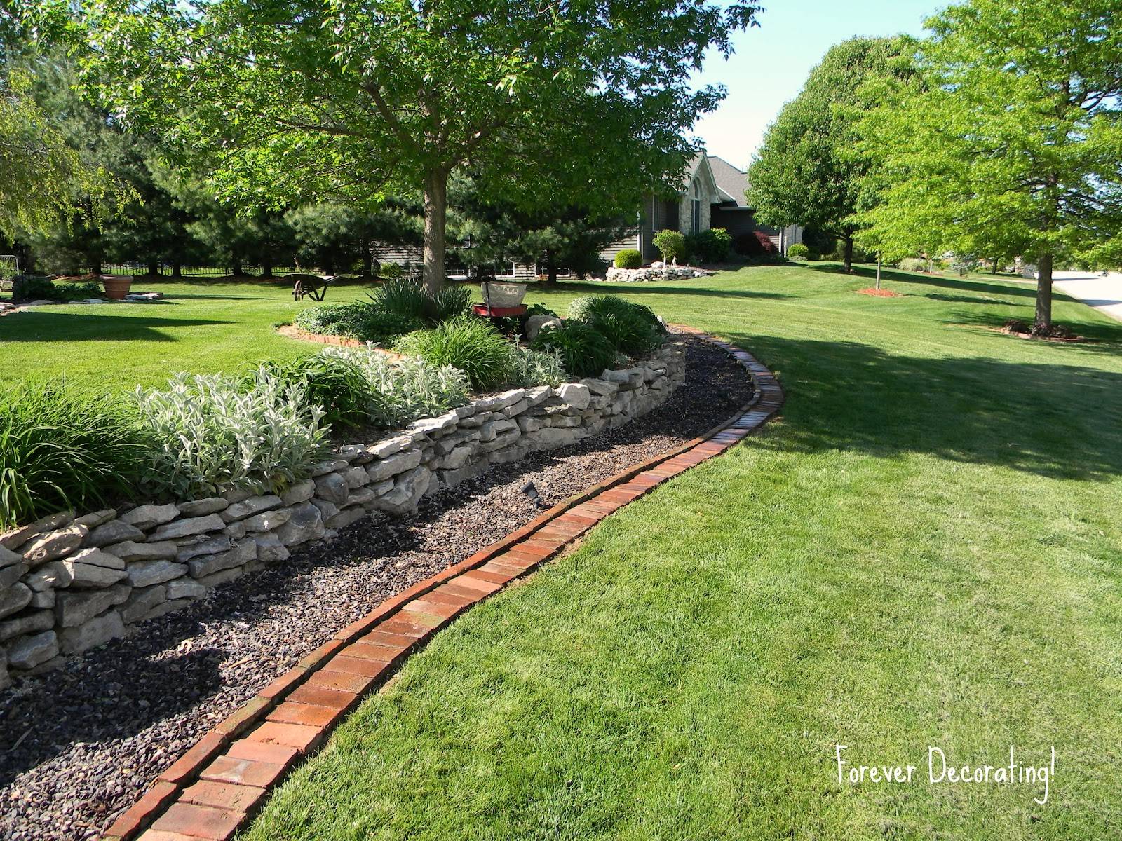 Brick Border Landscapeflowers