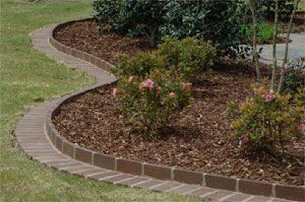 Red Brick Border Edging Landscape Edging Ideas