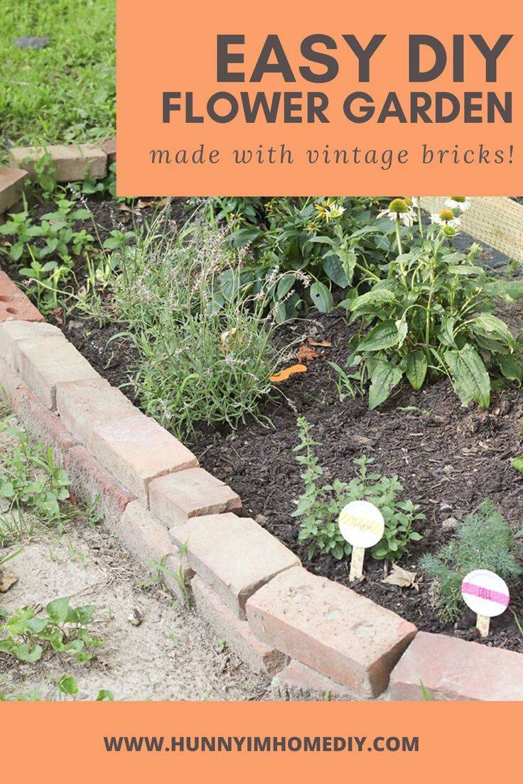 A Brick Garden Wall Brick Garden