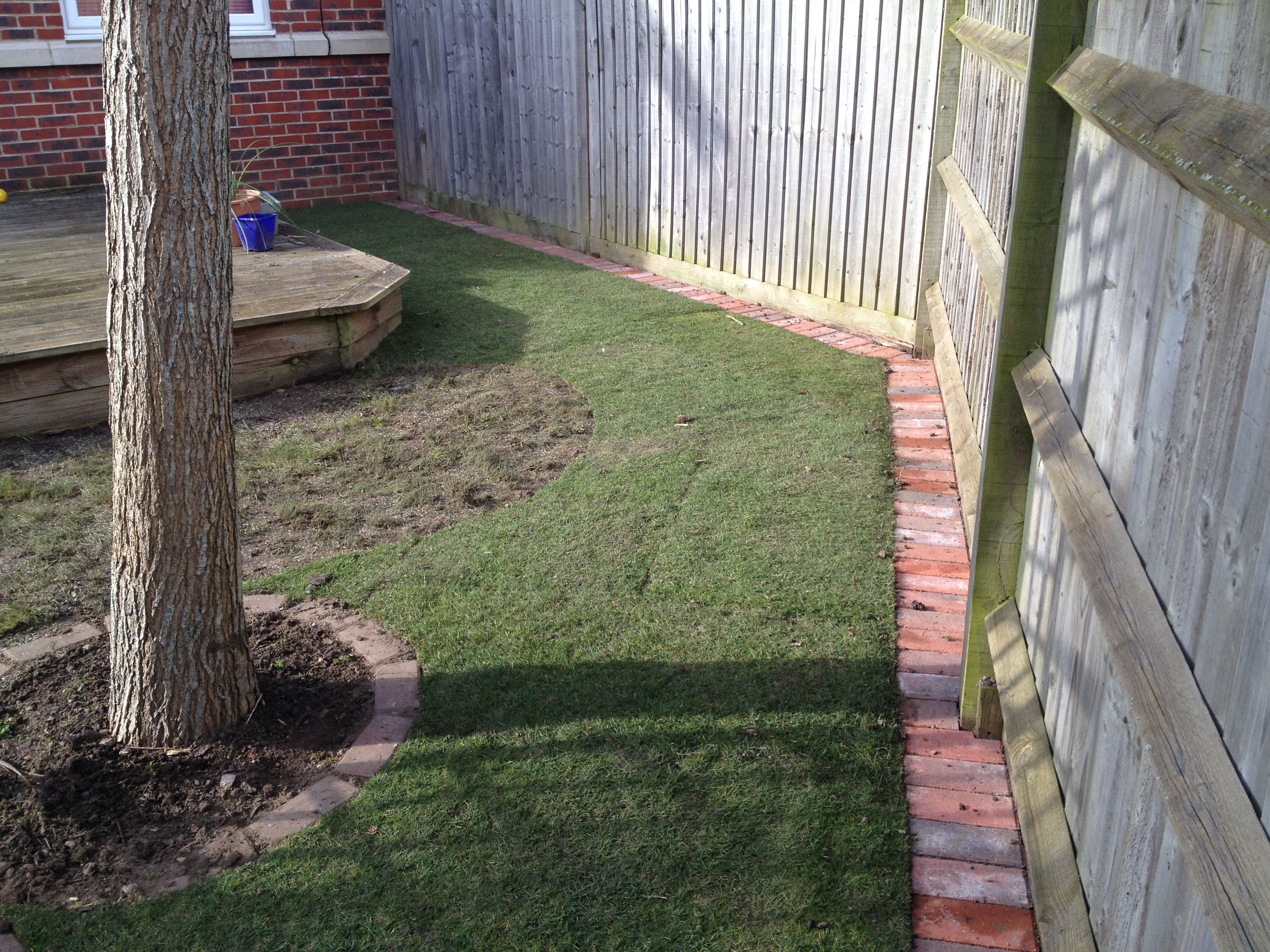 Brick Garden Edging