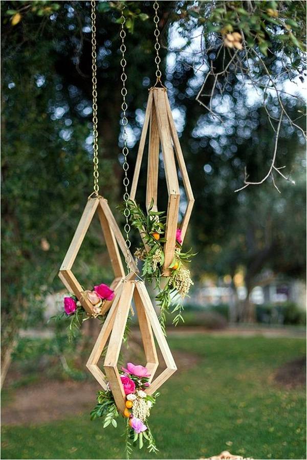 Stylish Garden Chandelier Ideas