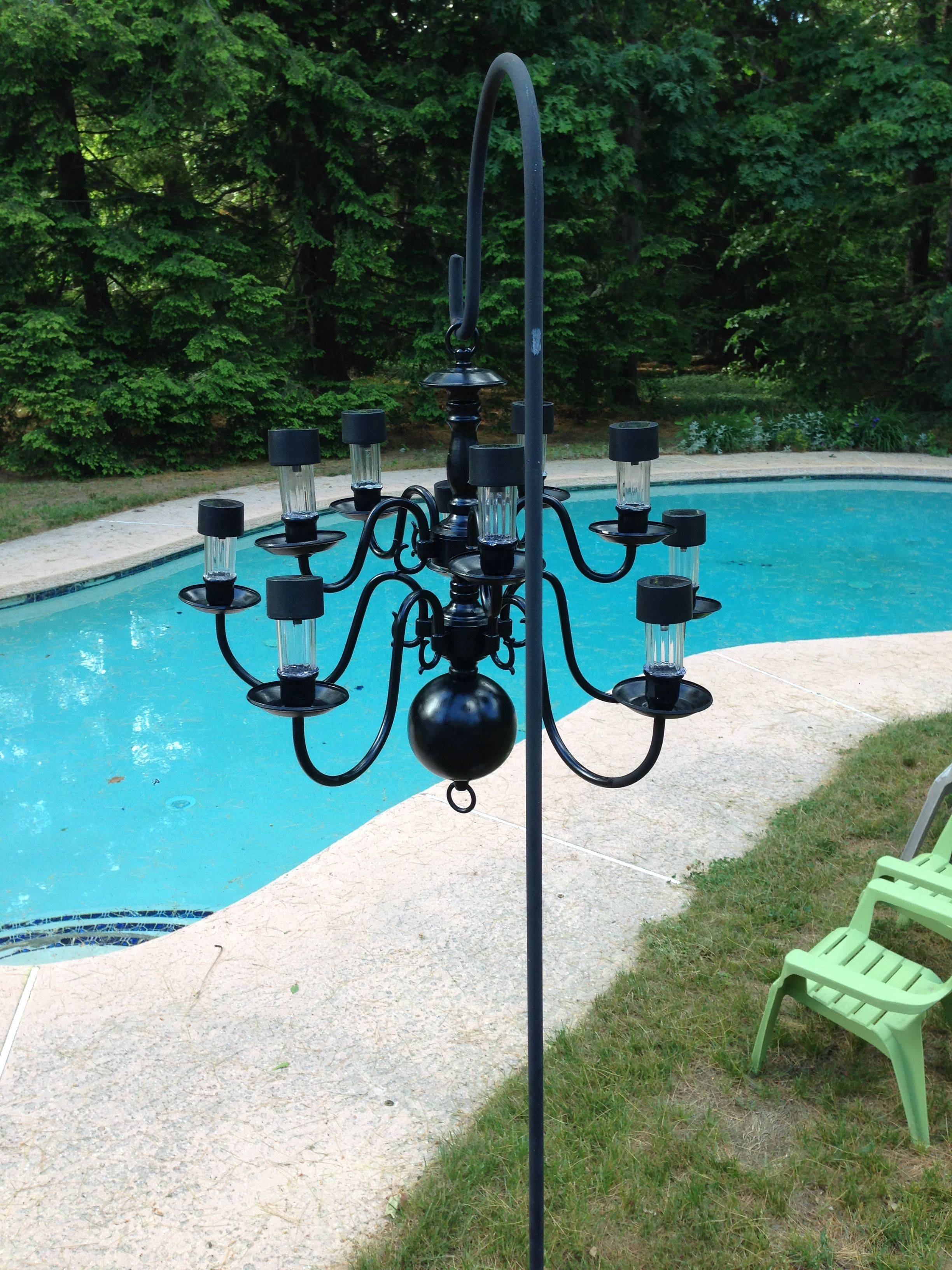 23 DIY Outdoor Solar Garden Chandelier Ideas You Must Look SharonSable