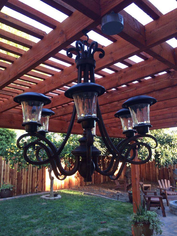 Outdoor Solar Chandelier