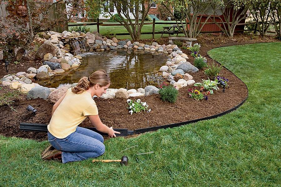 Cirtex Terrace Board Garden Landscape Edging M Black Landscape