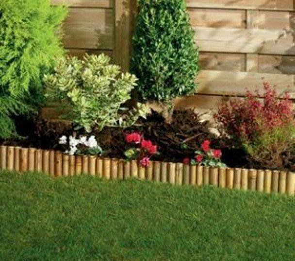 Bamboo Lawn Edging Roll Youtube